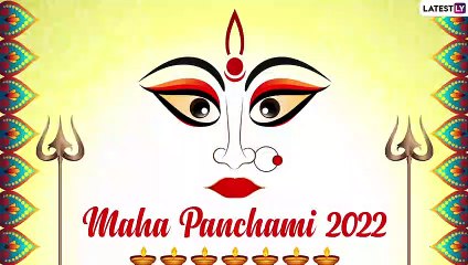 Download Video: Maha Panchami 2022 Greetings & Messages: Wish Subho Panchami to Your Friends and Family on This Day