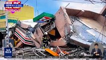 대만 타이둥 규모 6.8 강진‥3층 건물 '와르르'