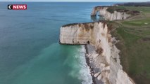 Normandie : l'érosion touche les falaises le long de la Manche