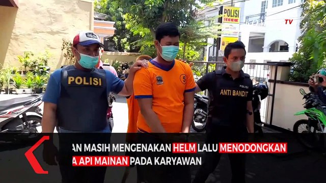 Aksinya Terekam CCTV Dua Perampok Minimarket Antar Kota Dibekuk