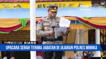 Upacara Serah Terima Jabatan di Jajaran Polres Mimika