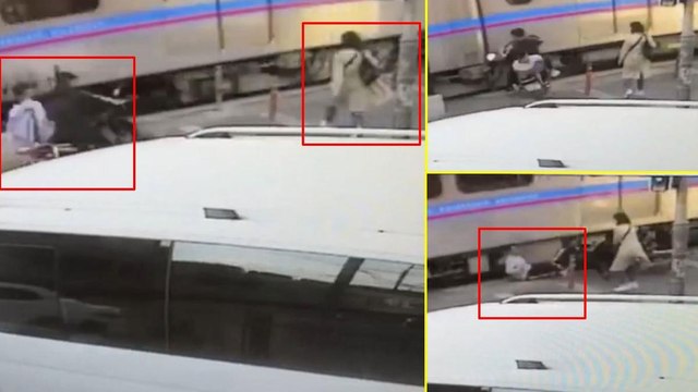 Sultangazi'de feci kaza, tramvaya çarpan motosikletteki metrelerce sürüklendi