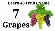 Learn 48 Fruits Name with Fruits Picture