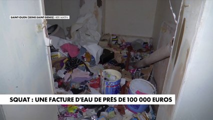 Squat : une facture d’eau de près de 100.000 euros
