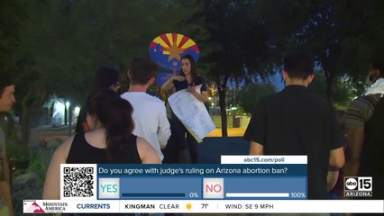 Arizonans, officials react to reinstatement of teritory-era abortion law in Arizona