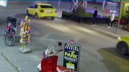 Şehrin göbeğinde onlarca kişi birbirine girdi