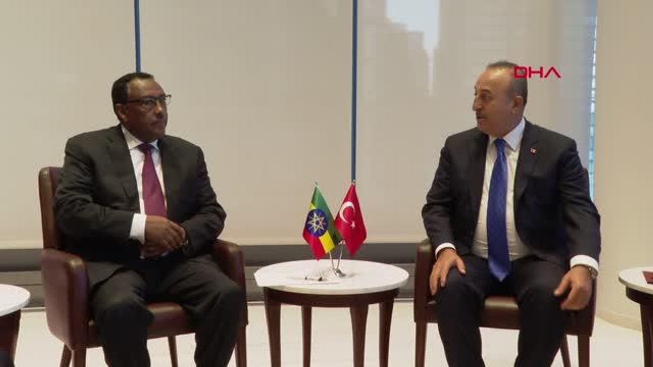 Çavuşoğlu'ndan ABD'de üst düzey temaslar