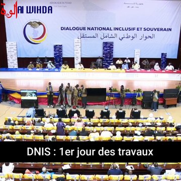 Tchad : le président du CODNI, Acheikh Ibni Oumar, face à la plénière à l'ouverture du DNIS