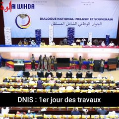 Tchad : le président du CODNI, Acheikh Ibni Oumar, face à la plénière à l'ouverture du DNIS