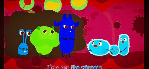 Good germs And Bad germs Fight! | Super JoJo | Galaxy Learning