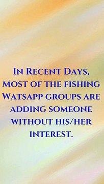 Avoid adding unknown persons on their WhatsApp group