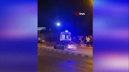 Bursa'da 14 yaşındaki motosiklet sürücüsünün ölümü kameraya böyle yansıdı