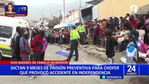 Dictan 9 meses de prisión preventiva para chofer que provocó accidente en Independencia