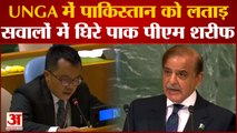 UNGA में भारत ने पाक को लताड़ा, महासभा में सवालों में घिरे PM Shahbaz Sharif | United Nations General Assembly
