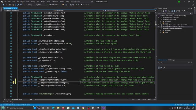 Unity3D Fighting Game Tutorial #231 Match Functionality