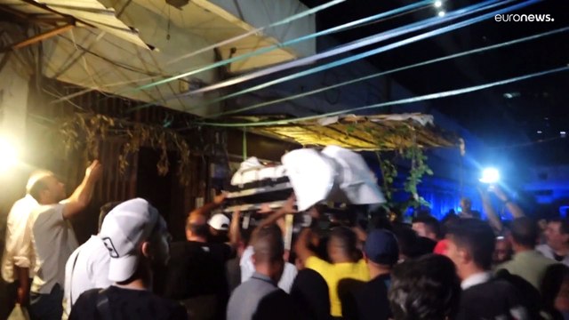 Corpos das vítimas do naufrágio chegam ao Líbano