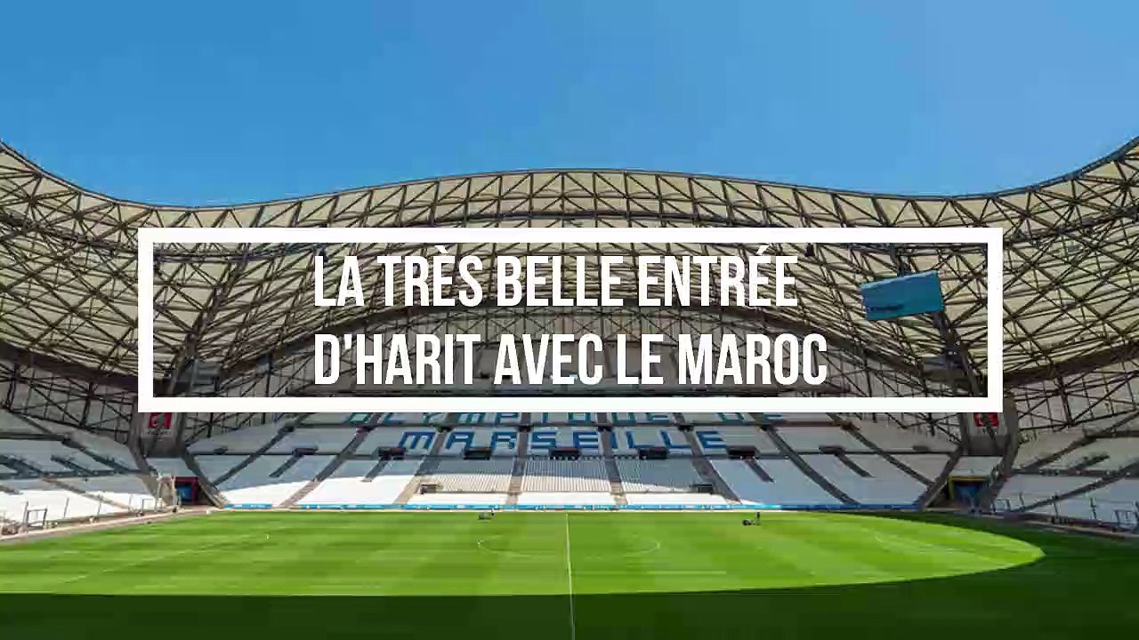 La très belle entrée d'Harit avec le Maroc