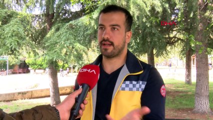 Ambulan şoförüne yol vermeyen sürücü kamerada