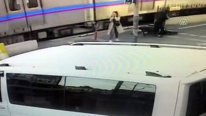 Korkunç kaza! Metrelerce sürüklendi