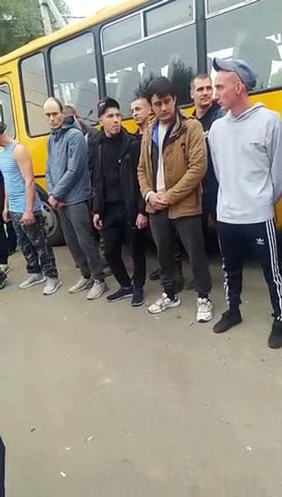 ⚡️ Сасово, Рязанская область.  Разговоры в строю: мы едем как мясо, пацаны!