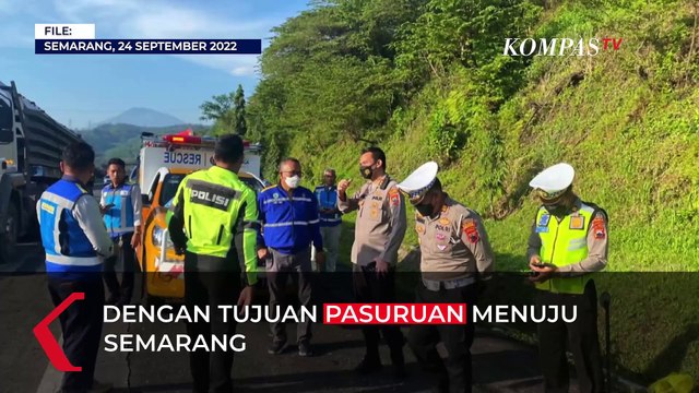 5 Orang Meninggal Dunia dalam Kecelakaan Maut di Tol Bawen-Ungaran, Begini Kronologinya