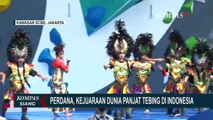 Video herunterladen: Mengintip Keseruan Kejuaraan Dunia Panjat Tebing 2022 di SCBD Jakarta Selatan!