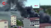 Son Dakika: Arnavutköy'de fabrikada yangın, işçiler mahsur kaldı
