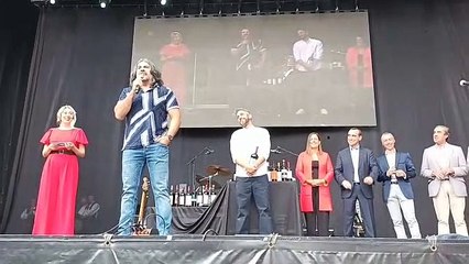 El humorista, J.J. Vaquero recibe  el premio Ribereño del año