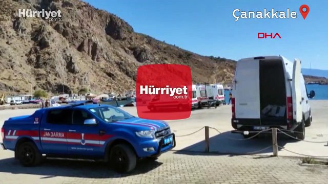 Ayvacık açıklarında göçmen teknesi battı: 4'ü çocuk, 6 ölü