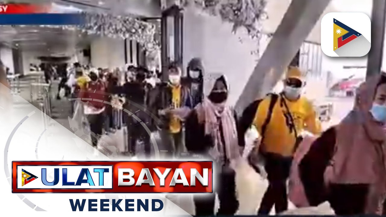 Nasa 353 OFWs mula Jeddah, Saudi Arabia, nakauwi na sa Pilipinas