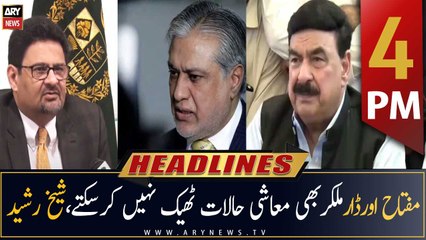ARY News Headlines | 4 PM | 24th September 2022