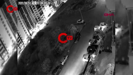 Park halindeki 6 araca çarpıp, kaçtı