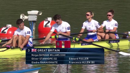 2022 World Rowing Championships - Račice, Czech Republic - PR3 Mixed Coxed Four (PR3Mix4+) A-final