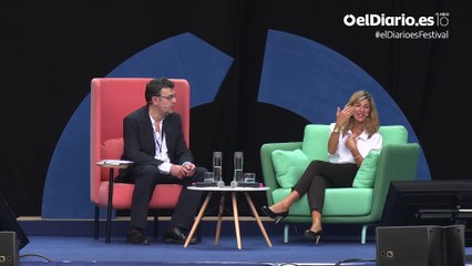 Yolanda Díaz: “Es un error que el Banco Central Europeo dirija la política económica en este momento”