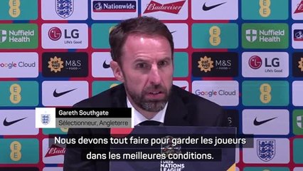 Angleterre - Southgate : "Je dois faire en sorte que les joueurs croient en ce qu'ils font"