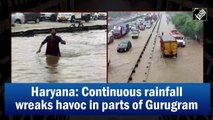 Haryana: Heavy rainfall wreaks havoc in parts of Gurugram