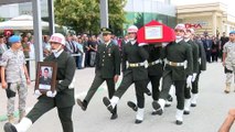 Şehit Piyade Üsteğmen Serkan Erkuş, Malatya'da toprağa verildi