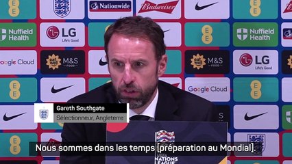 Angleterre - Southgate : "Je dois faire en sorte que les joueurs croient en ce qu'ils font"