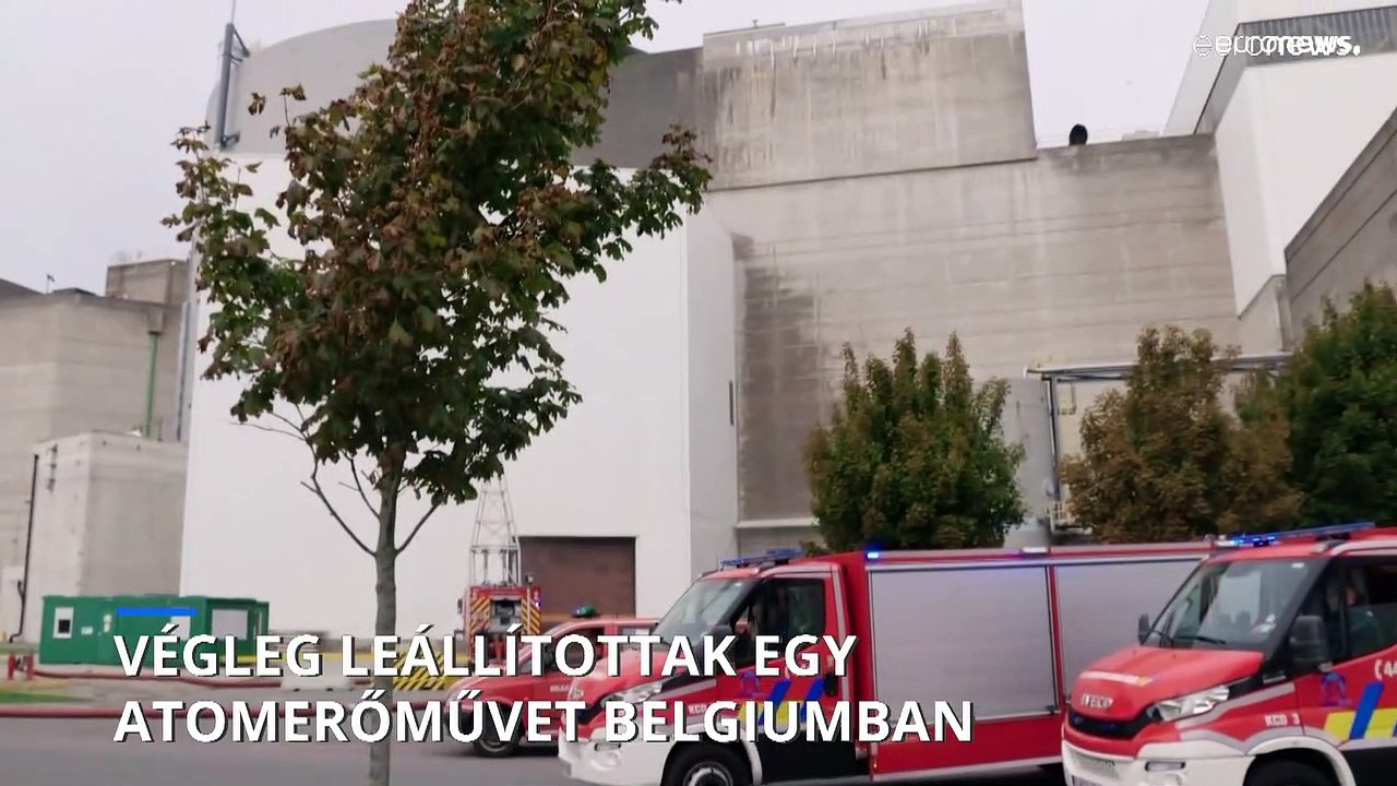 Végleg leállították az egyik belga atomerőművet