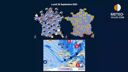 prévisions météo du samedi 24 septembre 2022