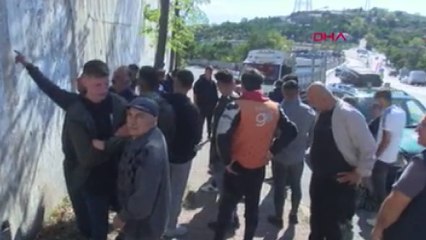 Pendik'te motosikletli kurye öldü ortalık karıştı