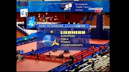 下载视频: Retro Table Tennis European Championships Mens Samsonov vs Boll