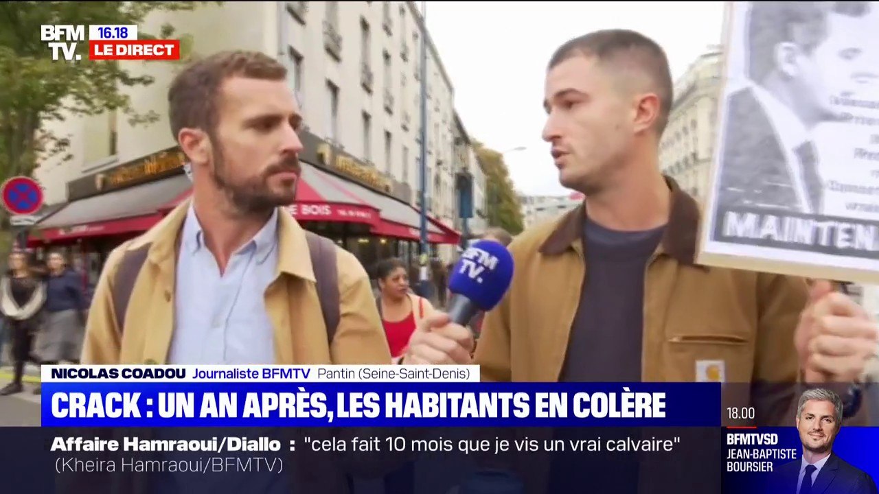 Crack: un an après l'installation du camp, les habitants de Pantin manifestent pour une prise en charge