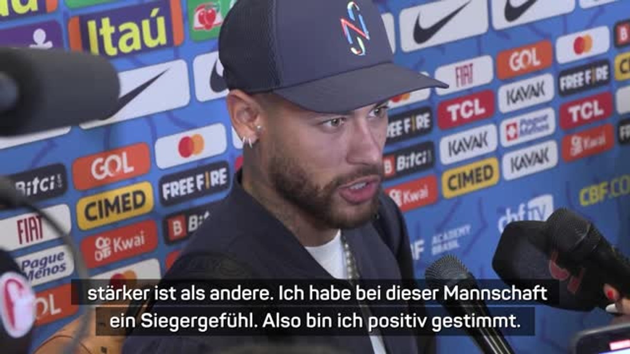 Neymar freut sich auf WM: 'Habe ein Siegergefühl'