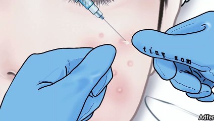 ASMR Tingle 1000% !! Acne Extraction Skin Care Animation