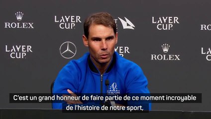 Retraite - Nadal : "C'est une partie de moi qui s'en va avec Federer"