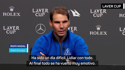 Despedida de Nadal a Federer en rueda de prensa
