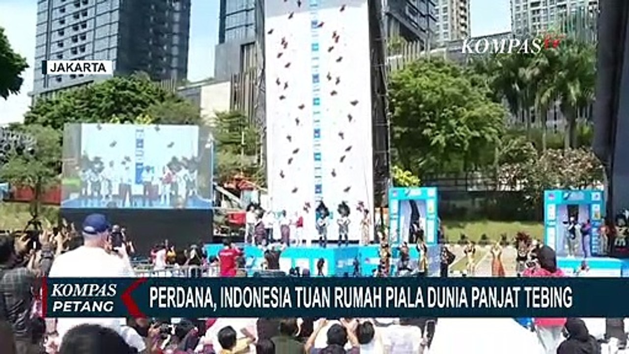 Untuk Pertama Kalinya Indonesia Jadi Tuan Rumah IFSC World Cup 2022!
