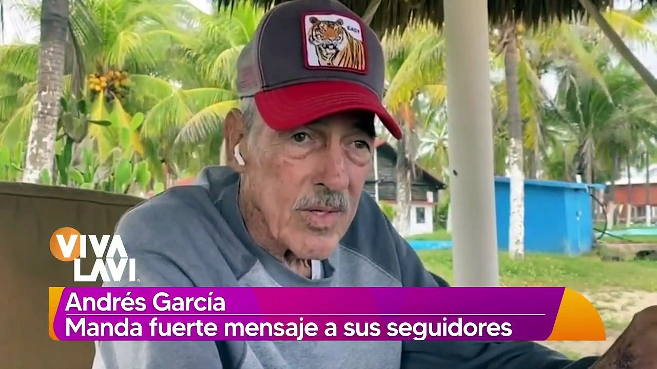 Andrés García nuevamente con fuertes problemas...