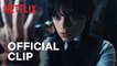Wednesday Addams vs. Thing  | Official Clip Wednesday - Netflix